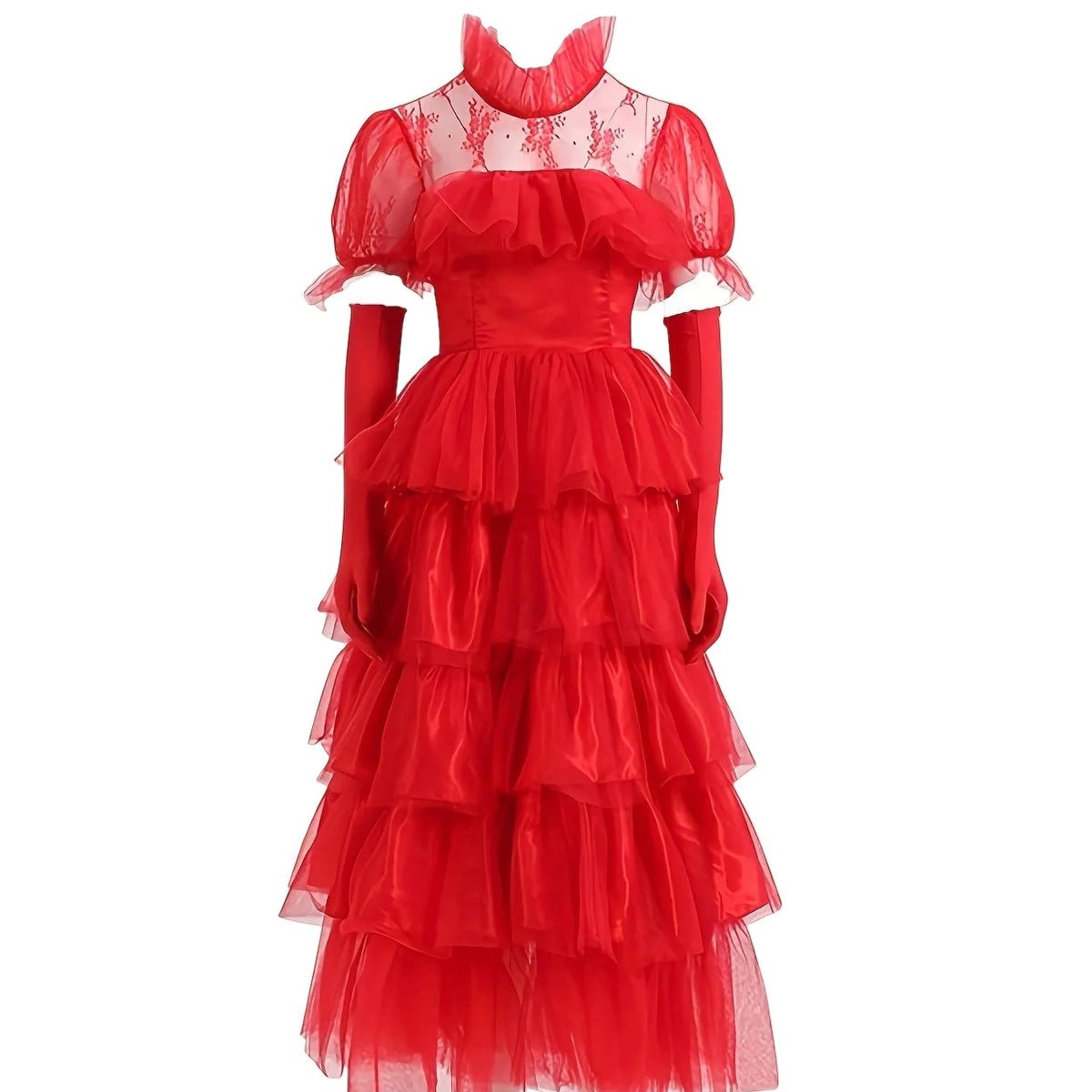 Kvinners Maxi Kjole Gotisk Stil 1