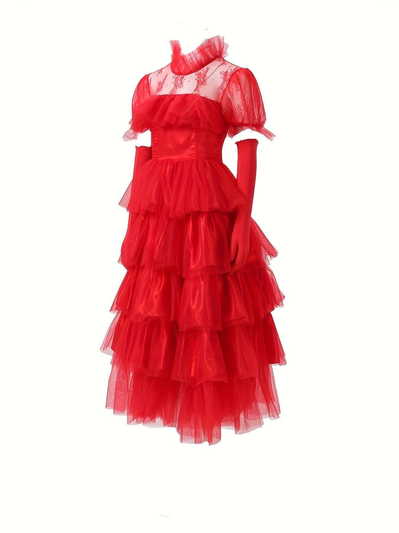 Kvinners Maxi Kjole Gotisk Stil 2