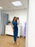 Kvinners Maxi Kjole Plisserte Design 1