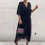 Kvinners Maxi Kjole V-Hals Plus-Size 1