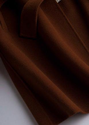 Kvinners Oversize Trench Coat med Notched Krage 2
