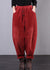 Kvinners Oversized Bukser i Corduroy 1