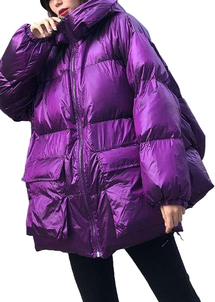 Kvinners Parkas med Hetta og Lommer 0