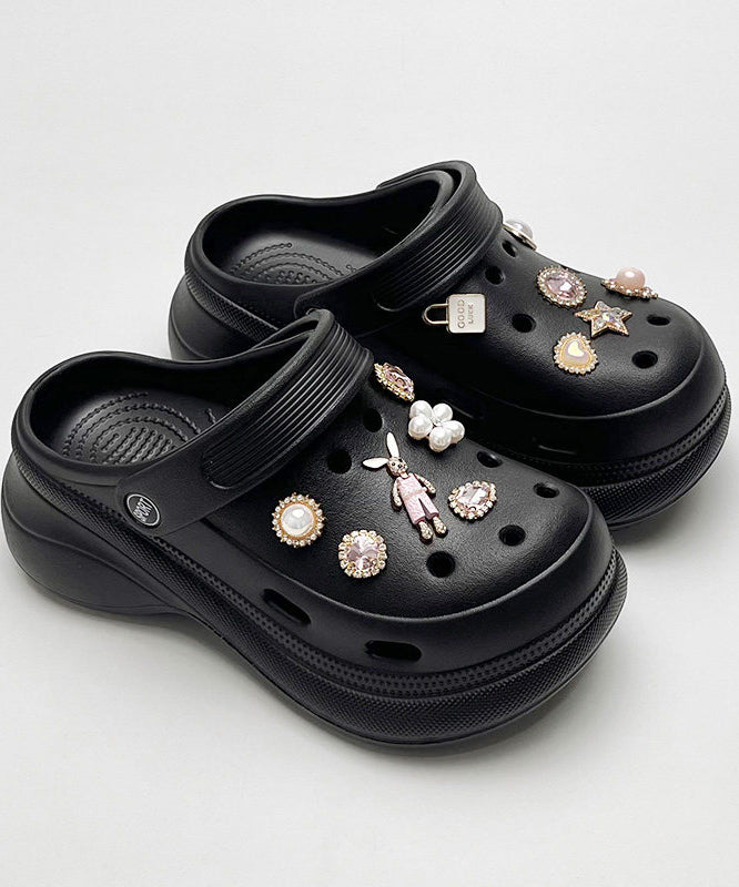 Kvinners Plattformflip-flops Uthult Design 1