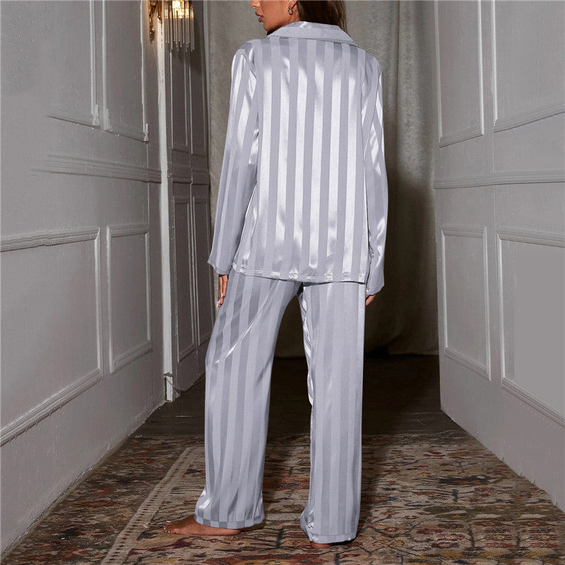 Kvinners Pyjamassett Stilig Design 5
