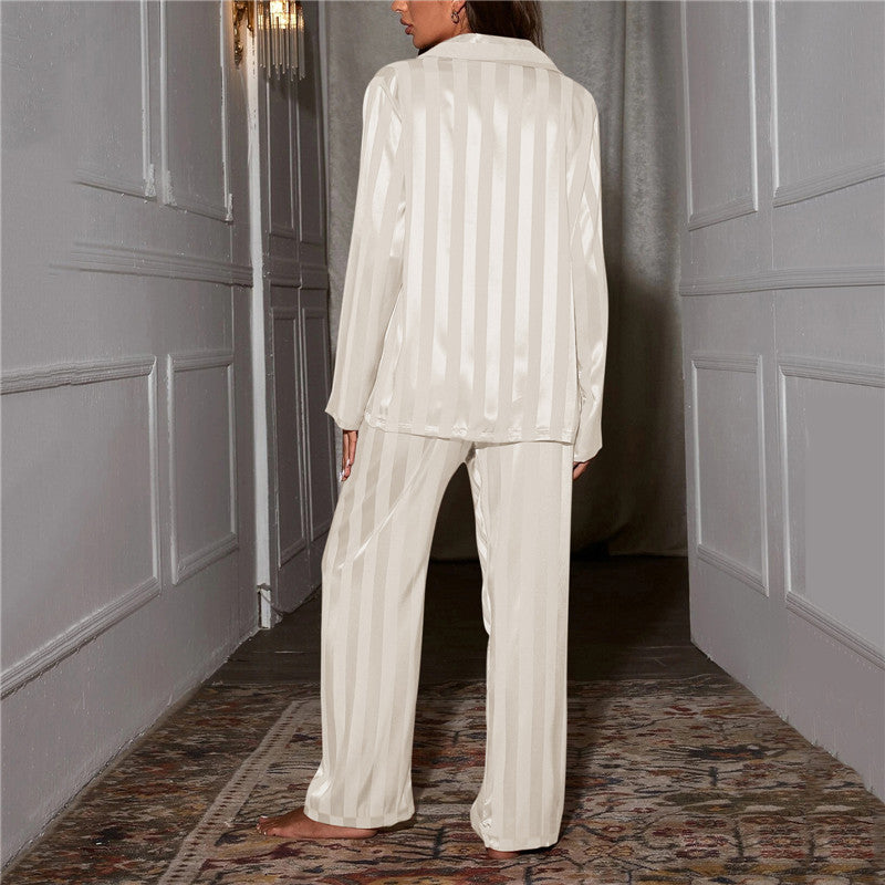 Kvinners Pyjamassett Stilig Design 8