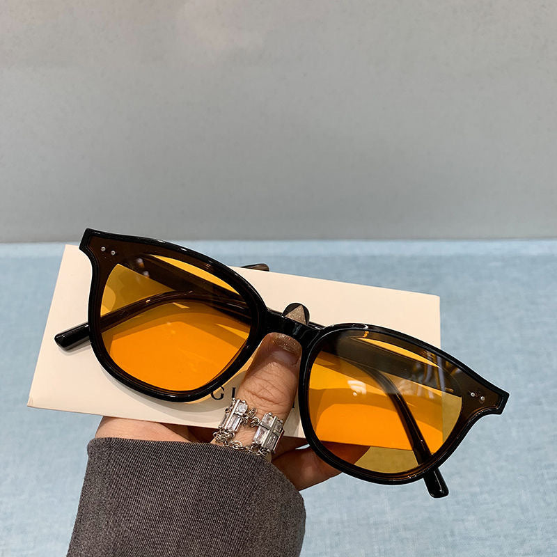 Kvinners Retro Cat Eye Solbriller 0