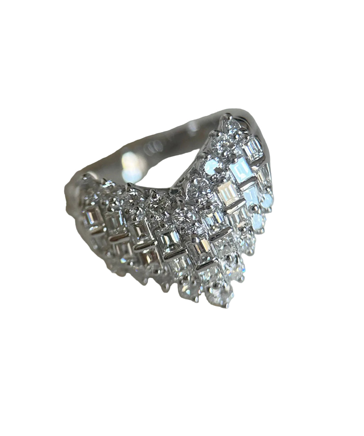 Kvinners Ring Sterling Sølv med Zircon Design 0