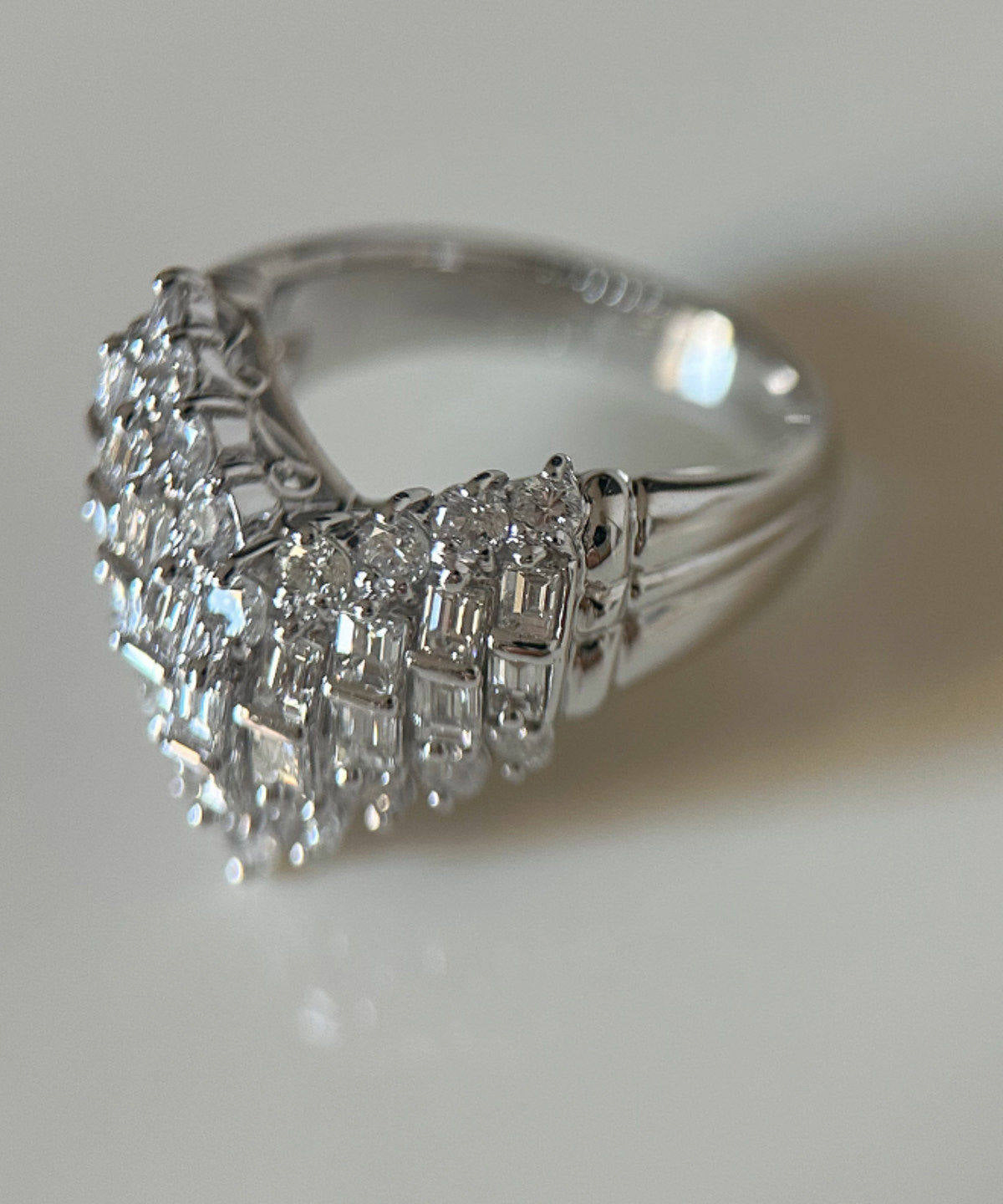 Kvinners Ring Sterling Sølv med Zircon Design 4