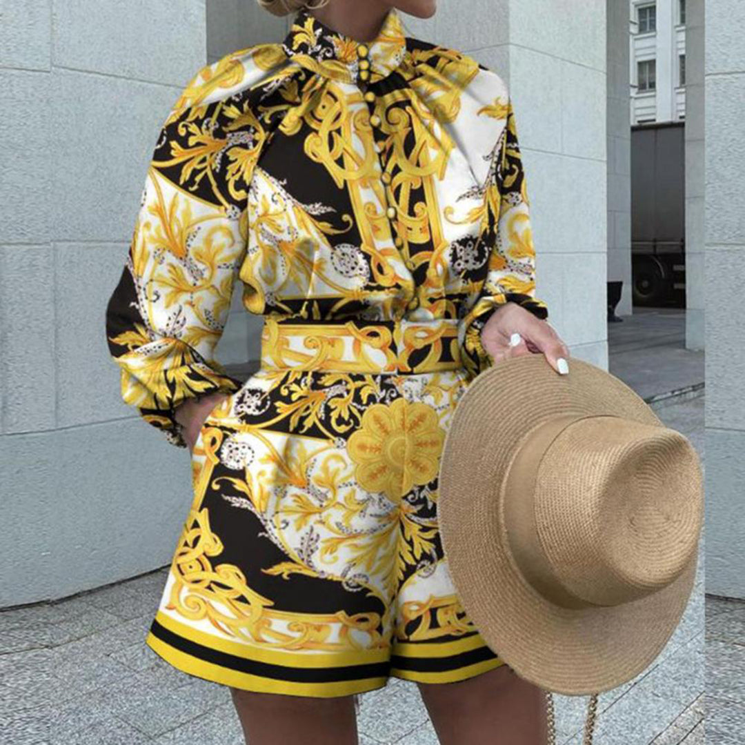 Kvinners Romper Modern Design 6
