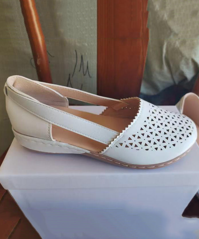 Kvinners Sandaler med Kilehæl og Utskåret Design 3