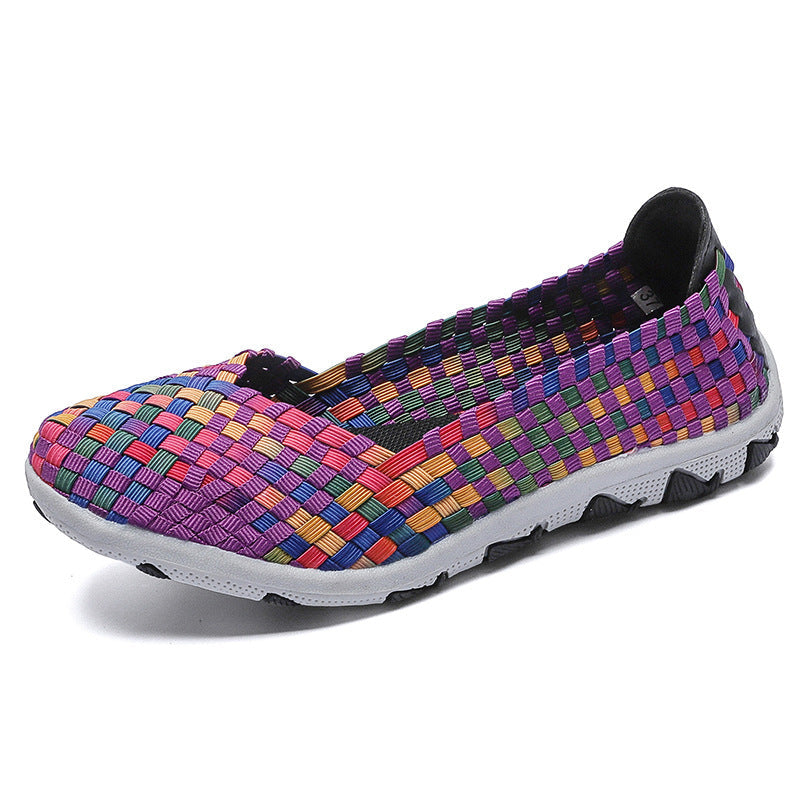 Kvinners Slip-On Fritidssko Moderne Design med Sklisikker Såle 8
