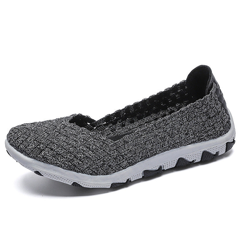 Kvinners Slip-On Fritidssko Moderne Design med Sklisikker Såle 9