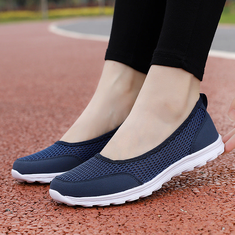 Kvinners Slip-On Fritidssko Pustende Design 1