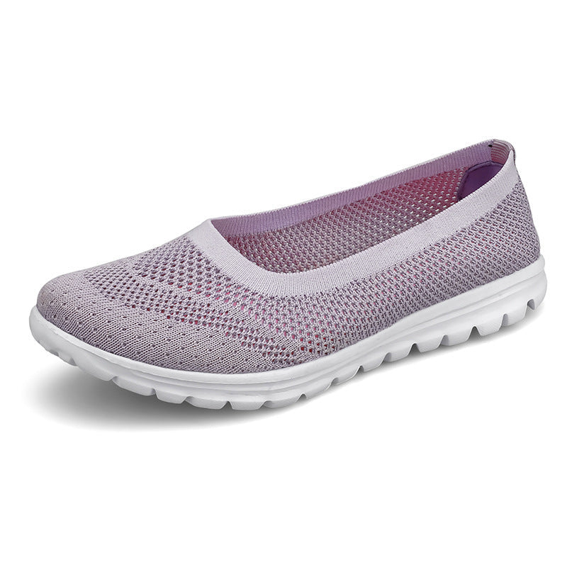 Kvinners Slip-On Joggesko Lett og Pustende 6