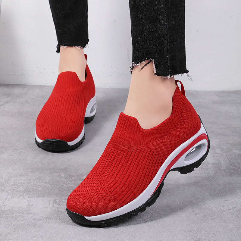 Kvinners Slip-On Joggesko med Dempende Såle 4