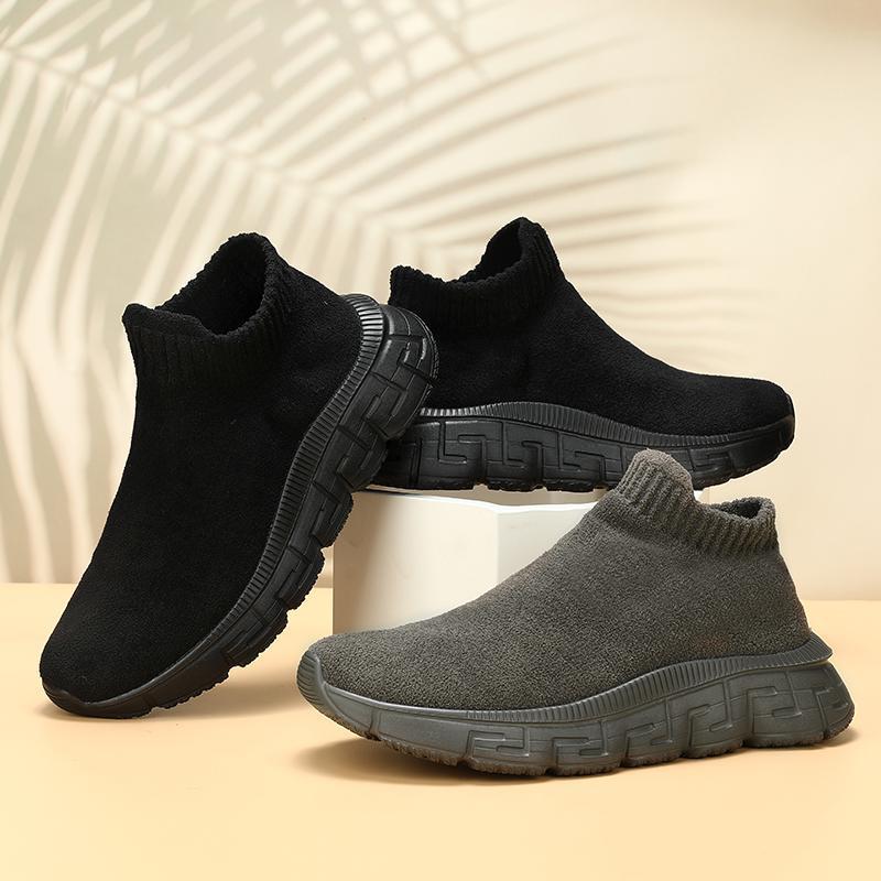 Kvinners Slip-On Joggesko med Elastisk Design 2