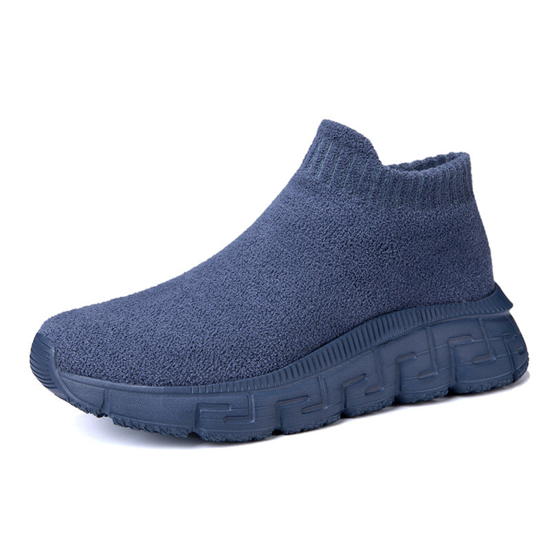 Kvinners Slip-On Joggesko med Elastisk Design 8