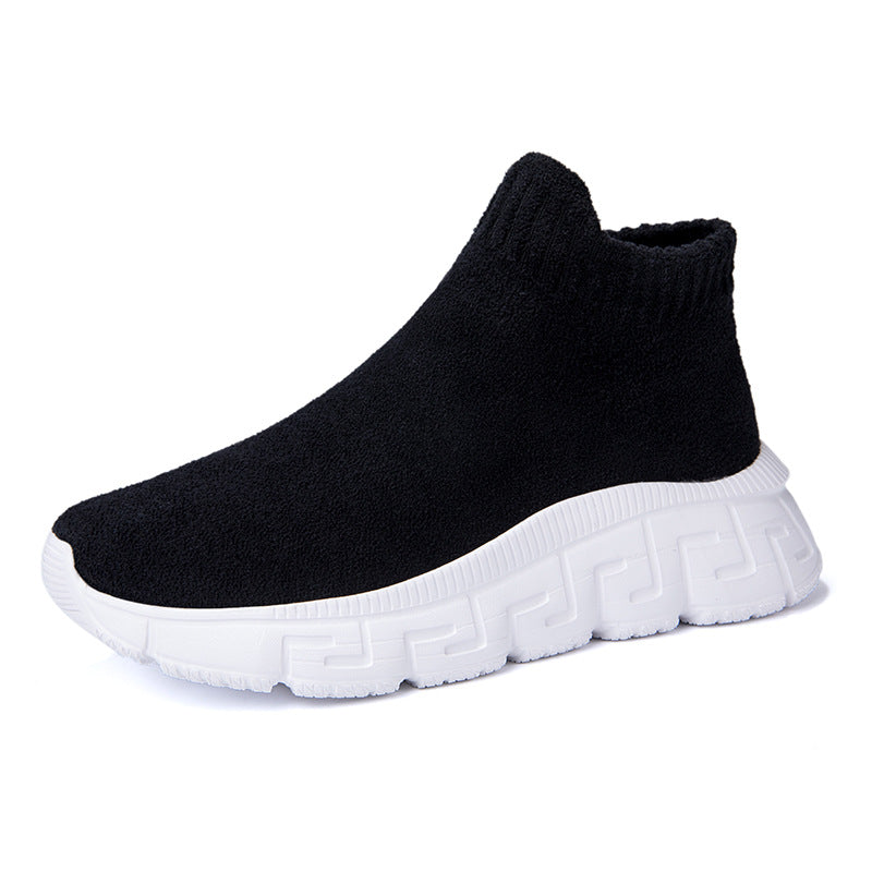Kvinners Slip-On Joggesko med Elastisk Design 9