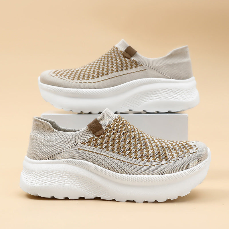 Kvinners Slip-On Joggesko med Pustende Design 3