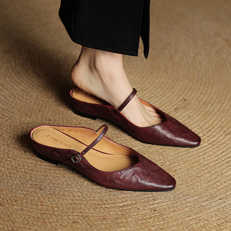 Kvinners Slip-On Muldyr med Elegant Design 7