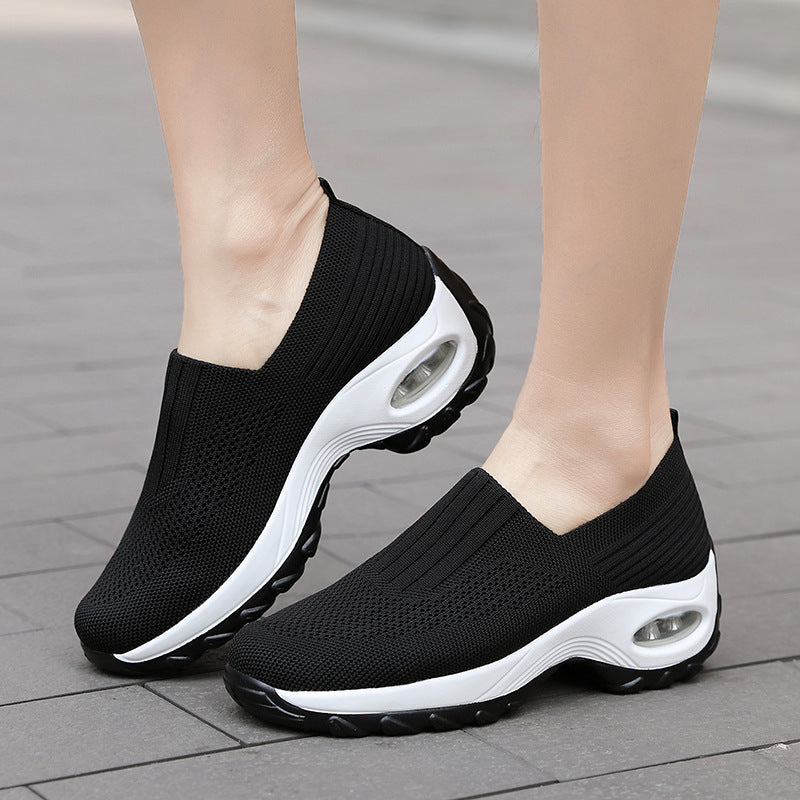 Kvinners Slip-On Sportssko Pustende Design 3