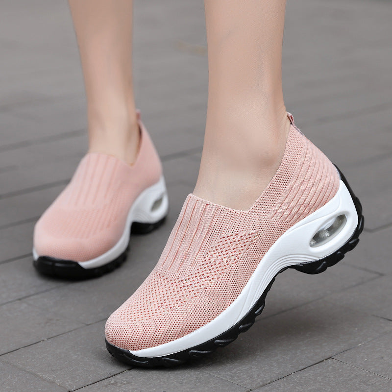 Kvinners Slip-On Sportssko Pustende Design 4