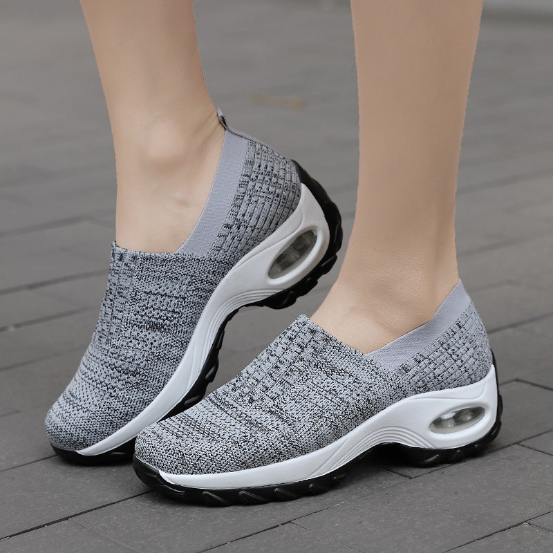 Kvinners Slip-On Sportssko Pustende Design 5