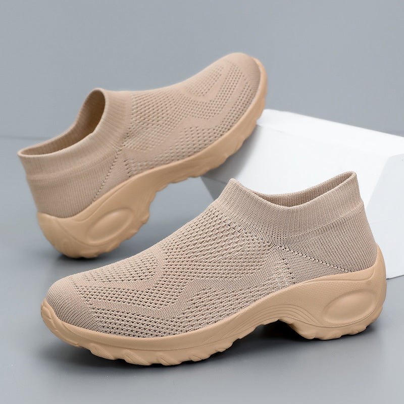 Kvinners Slip-On Sportssko med Pustende Design 3