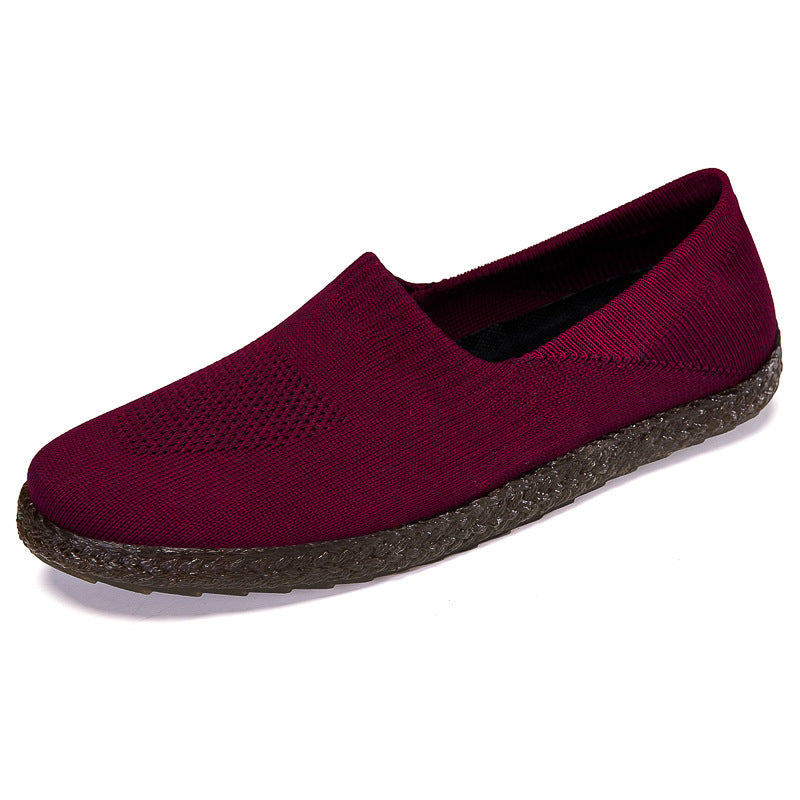 Kvinners Slip-On Tresko Pustende Design med Sklisikker Såle 0
