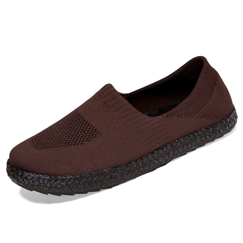 Kvinners Slip-On Tresko Pustende Design med Sklisikker Såle 7
