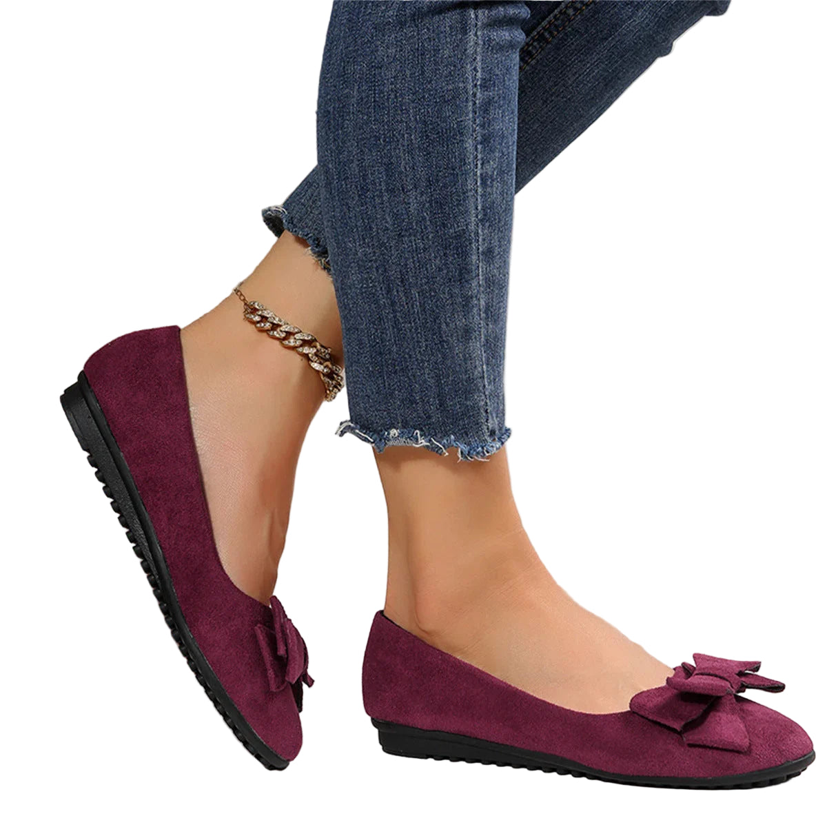 Kvinners Slip-on Sko Komfortabel Design 5