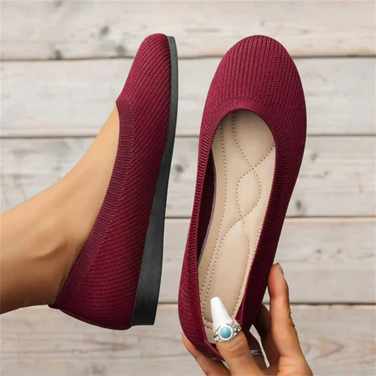 Kvinners Slip-on Sko for Hverdagsbruk 4