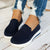 Kvinners Sneakers Lettvekt Mesh Slip-On Syntetisk 3
