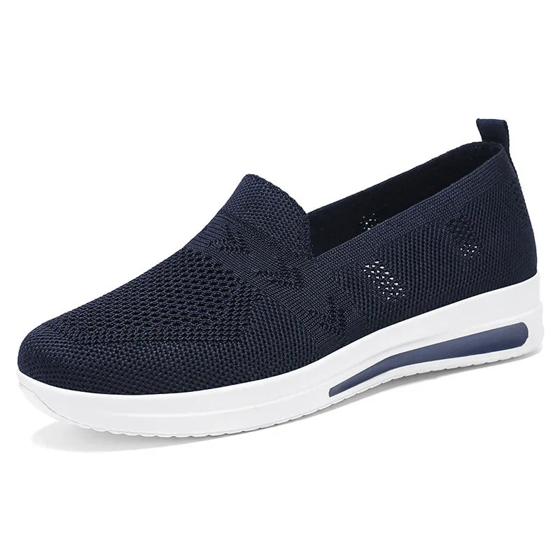Kvinners Sneakers Lettvekt Mesh Slip-On Syntetisk 6