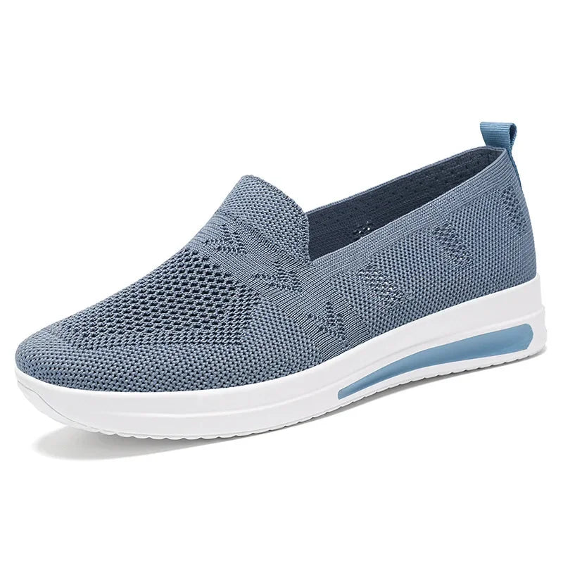 Kvinners Sneakers Lettvekt Mesh Slip-On Syntetisk 8