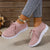 Kvinners Sneakers Mesh Pustende Lettvekt Casual Sko 8