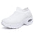 Kvinners Sneakers Plattform Lett Pustende Materiale 7