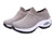 Kvinners Sneakers Plattform Pustende Tekstil 10