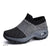 Kvinners Sneakers Plattform Pustende Tekstil 8