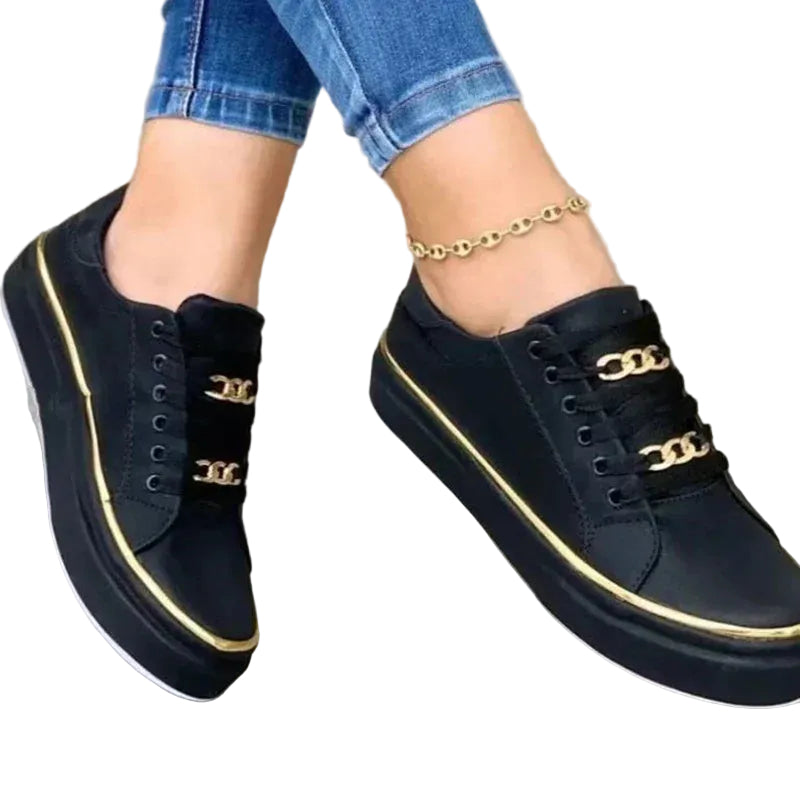 Kvinners Sneakers Plattformsneakers Urban Stil 0