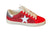 Kvinners Sneakers Rød Sporty Stil 0