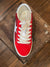 Kvinners Sneakers Rød Sporty Stil 1