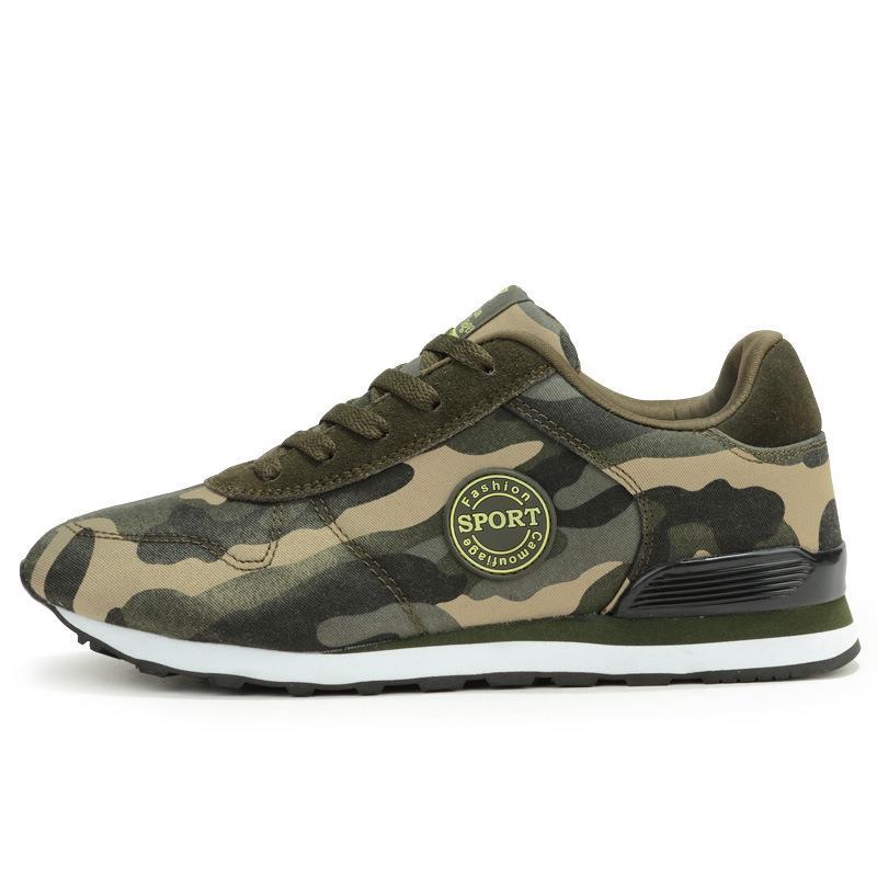 Kvinners Sneakers Sporty Kamuflasjedesign 4