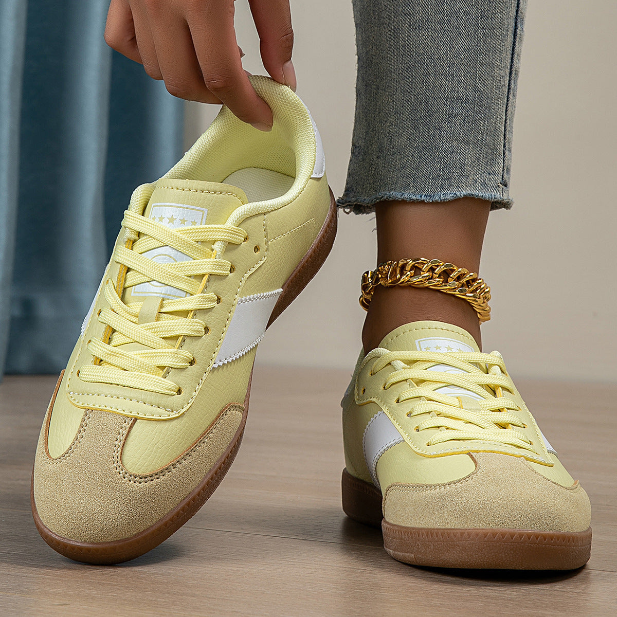 Kvinners Sneakers med Pustende Design 3