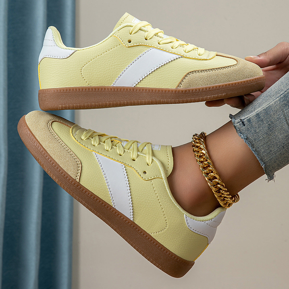 Kvinners Sneakers med Pustende Design 4