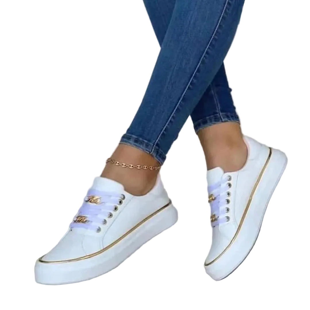 Kvinners Sneakers med Raffinert Design 0