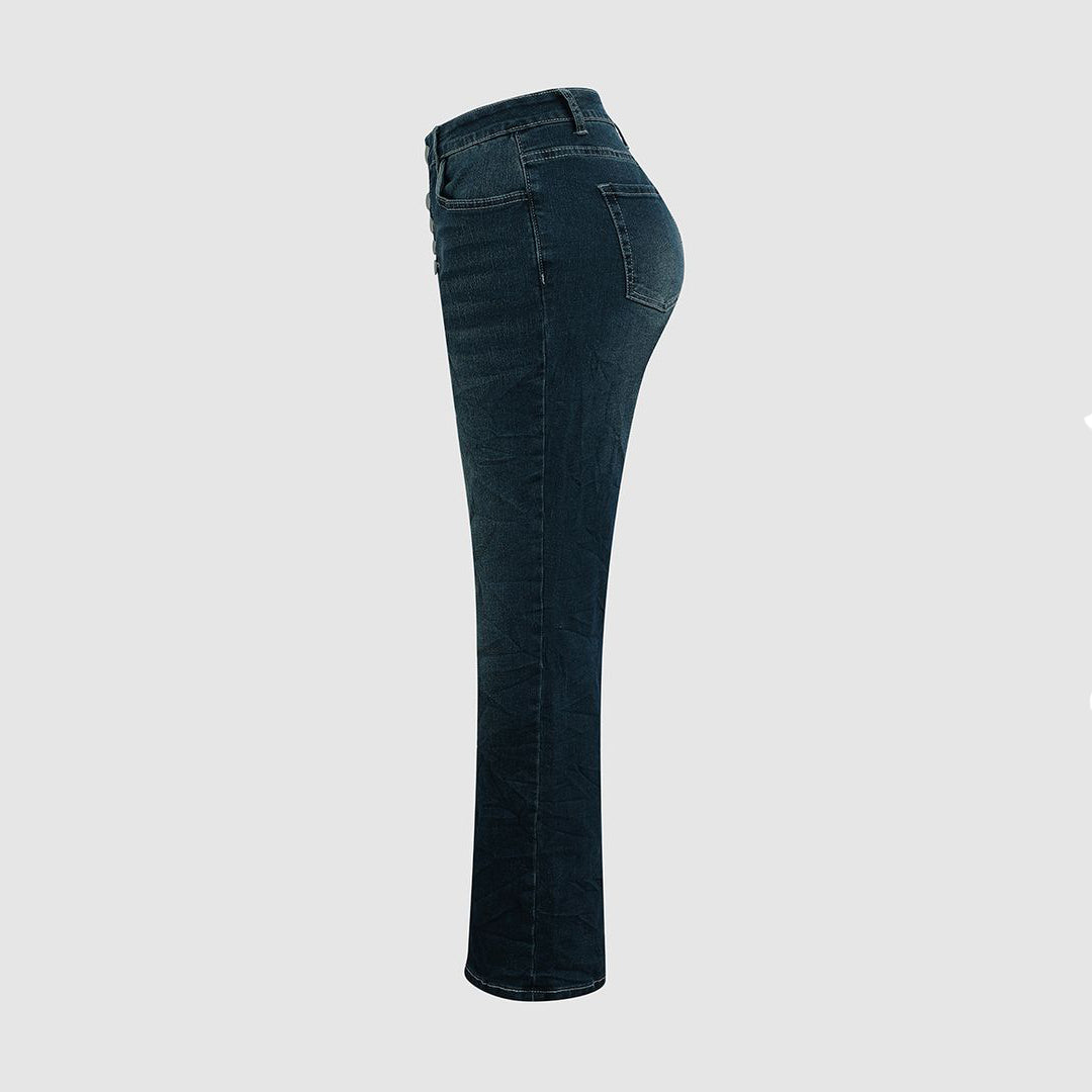 Kvinners Sommerjeans Løs Passform 8