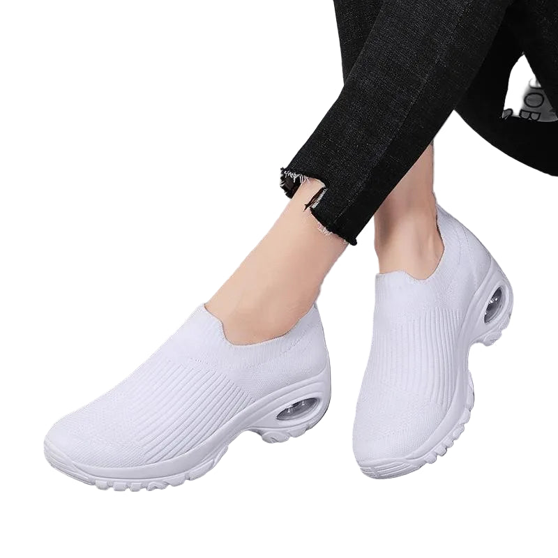 Kvinners Sportssko med Vedge Plattform og Pustende Design 3