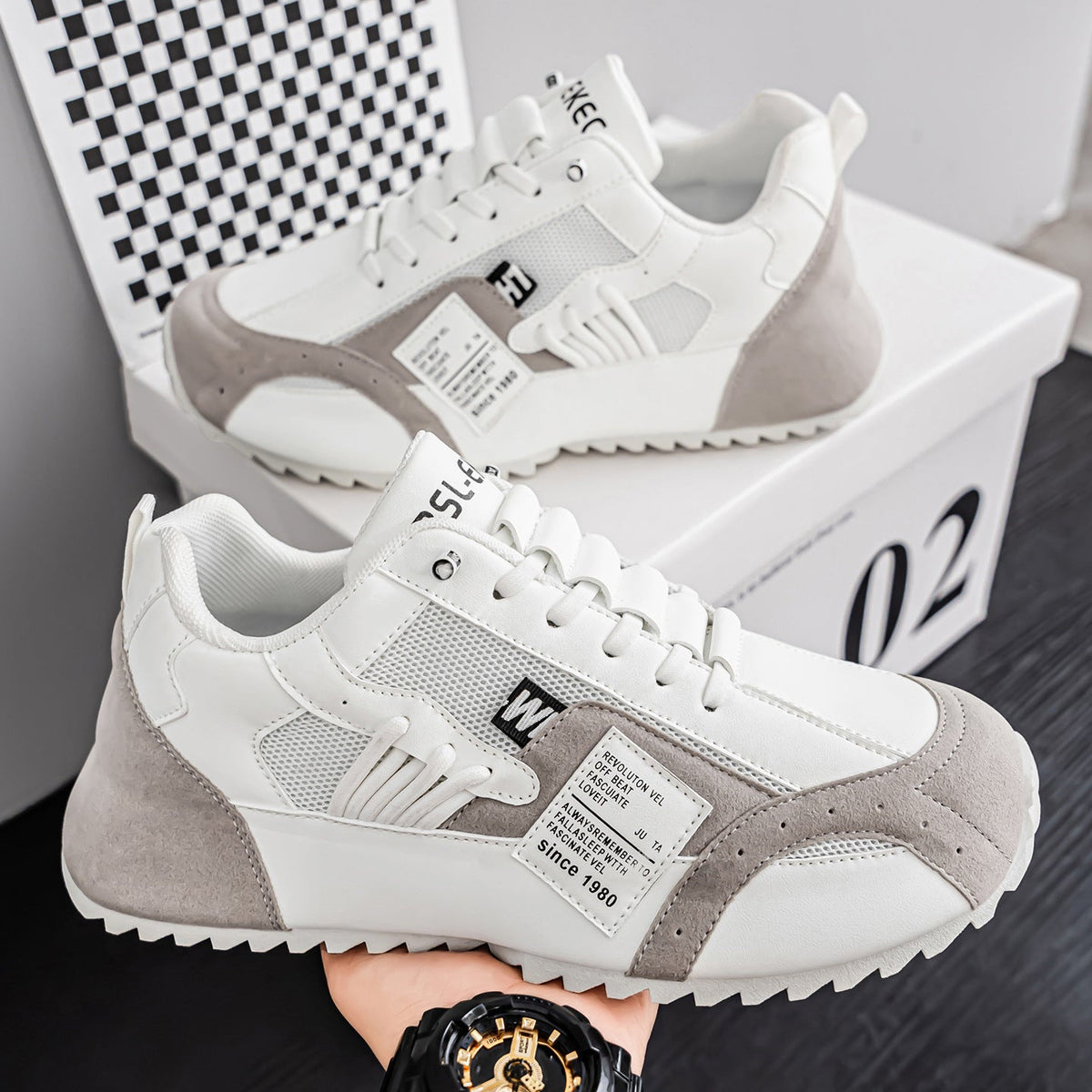 Kvinners Sporty Joggesko med Innovativ Demping 7